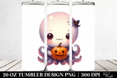 Halloween Baby Octopus, Transparent PNG Product Image 2