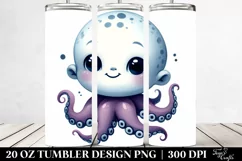 Halloween Baby Octopus, Transparent PNG Product Image 2