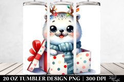 Enthusiastic Baby Seal PNG Product Image 2