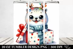 Enthusiastic Baby Seal PNG Product Image 2
