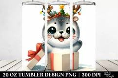 Enthusiastic Baby Seal PNG Product Image 2