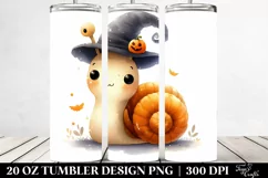 Cute Spooky Snail Halloween Clipart PNG Product Image 2