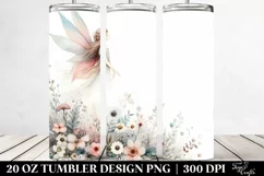 Whimsical Washed Fairy | 20 oz Tumbler Product Image 2