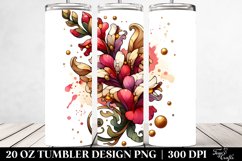 Stained Snapdragon | 20 oz Tumbler Product Image 2