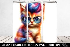 Funny Baby Cat Tumbler Product Image 2