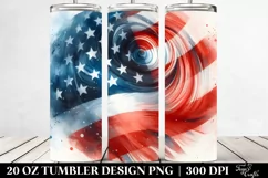 Washed Flag Tumbler | 20 Oz Tumbler Product Image 1