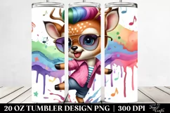 Baby Deer Dance | 20 oz Tumbler Product Image 2