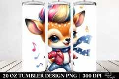 Baby Deer Dance | 20 oz Tumbler Product Image 2