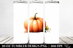 Simple Pumpkin Clipart 20 Oz Tumbler Product Image 2