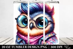 Baby Owl Pose | 20 oz Tumbler Product Image 2