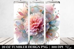 Shiny Carnation | 20 oz Tumbler Product Image 2