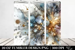 Golden Insertions Shiny Cosmos | 20 Oz Tumbler Product Image 2