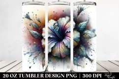 Petunia Art. 20 Oz Tumbler Design Product Image 2
