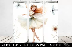 Whimsical Dancing Fairy | Tshirt|Tumbler|Mug|Clipart Product Image 2