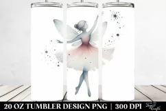 Whimsical Dancing Fairy | Tshirt|Tumbler|Mug|Clipart Product Image 2
