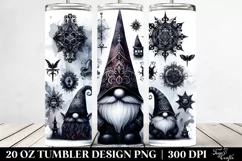 Quirky Gothic Gnome,Forest Scene 20 oz Tumbler Product Image 2