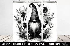 Gothic Quirky Gnome,Forest Lantern 20 oz Tumbler Product Image 2