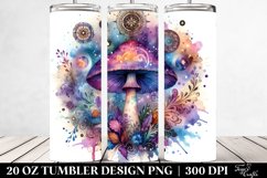 Magical Celestial Mushroom Clipart 20 Oz Tumbler Product Image 2