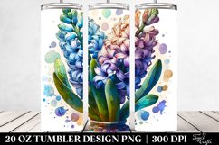 Stained Hyacinth | 20 Oz Tumbler Product Image 2