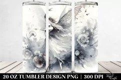 Gothic Fairy Dancing, Transparent 20 Oz Tumbler Product Image 2