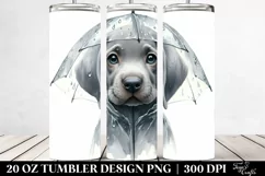 Expressive Baby Weimaraner | 20 oz Tumbler Product Image 2
