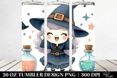 Excited Witch Magic Potion Tumbler | 20 oz Tumbler Product Image 2