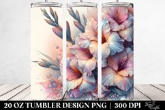 Glossy Gladiolus | 20 oz Tumbler Product Image 2