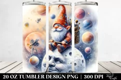 Moon Skulpting Gnome | 20 oz Tumbler Product Image 2