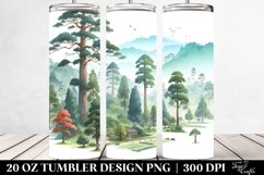 Simple Sequoia Clipart | 20 oz Tumbler Product Image 2