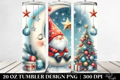 Cute Christmas Gnomes Tumbler Product Image 2