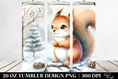 Cute Baby Squirrel 20 Oz Tumbler Product Image 2