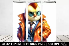 Cute Baby Chicken Posing | 20 oz Tumbler Product Image 2
