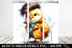 Cute Baby Chicken Model | 20 oz Tumbler Product Image 2