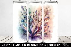 Pastel Wooden Lavender | 20 oz Tumbler Product Image 2