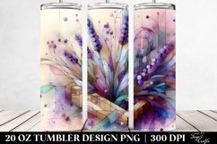 Pastel Wooden Lavender | 20 oz Tumbler Product Image 2