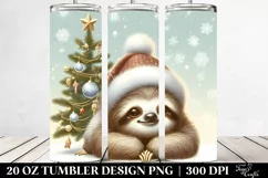 Cute Baby Sloth Clipart 20 Oz Tumbler Product Image 2