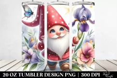 Cute Gnome in the Air | 20 Oz Tumbler Product Image 2