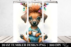 Rhodesian Ridgeback with Winter Accessories, High-Quality Product Image 2