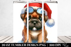 Rhodesian Ridgeback with Christmas Accessories, High-Quality Product Image 2