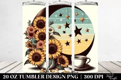 Star Sunflowers | 20 Oz Tumbler Product Image 2