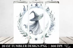 Witch Watercolor Art | Tshirt|Tumbler|Mug|Clipart Product Image 2