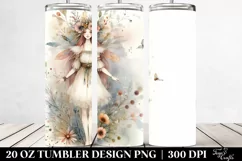 Washed Watercolor Boho Fairy | 20 oz Tumbler Product Image 2