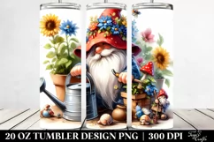 Gardening Gnome in Style | 20 Oz Tumbler Product Image 2