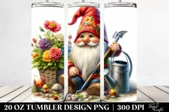 Gardening Gnome | 20 Oz Tumbler Product Image 2