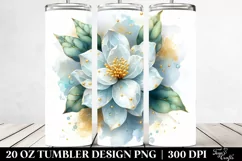 Shiny Jasmine Golden Tumbler Product Image 2
