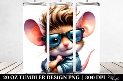 Cute Baby Mouse Model | 20 oz Tumbler Product Image 2