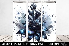 Glossy Lobelia Metallic Tumbler Product Image 2