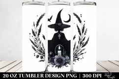 Gothic Witch Clipart 20 Oz Tumbler Product Image 2