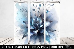 Glossy Lobelia Metallic Tumbler Product Image 2