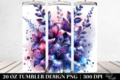 Glossy Lobelia Metallic Tumbler Product Image 2